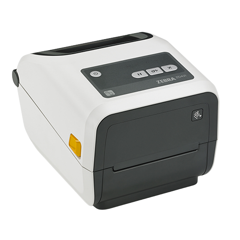 Zebra ZD421 Healthcare Label Printer 4" Wide,  300 DPI, USB, Ethernet, BTLE5