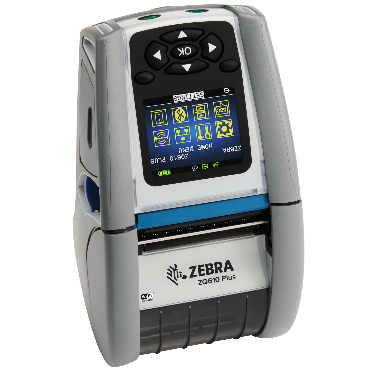 Zebra ZQ610 Plus Healthcare Mobile Printer, Direct Thermal, Bluetooth 4.x - ZQ61-HUFA004-00