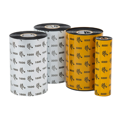 Zebra 3200 Wax/Resin Ribbon (110mm x 74m, 4.3", 12/Case)