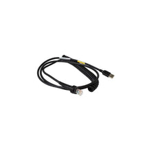 Honeywell, NCNR, cable: USB, Black, Type A, 4M, Coiled, 5V Host Power, W/O Ferrite