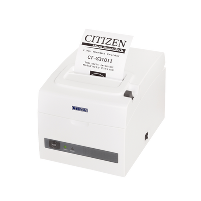 Citizen, CT-S310ii Series, Thermal Receipt Printer, White - USB/Ethernet