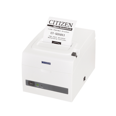 Citizen, CT-S310ii Series, Thermal Receipt Printer, White - USB/Serial