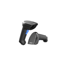 Unitech, MS851B Rugged Bluetooth, 1D Laser Barcode Scanner, Charging Cradle