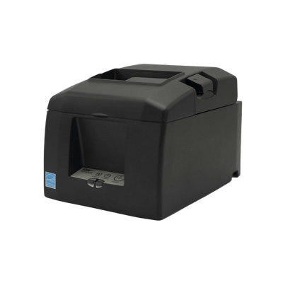 Star Micronics, TSP650II, Thermal, Cutter, Ethernet, CloudPRNT, USB, Two Peripheral USB, Gray, Ext PS Included