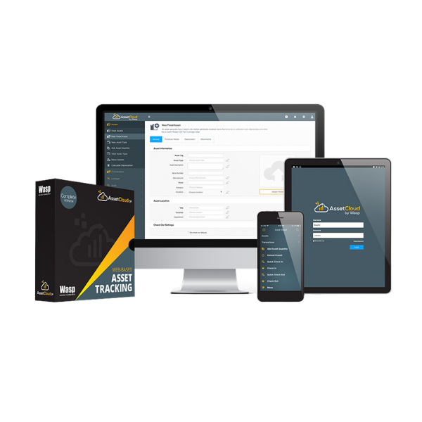 Wasp AssetCloudOP Basic - 1 User w/ WWS650 & Asset Tags