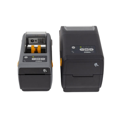 Zebra ZD411, Direct Thermal, 300 dpi, 4 ips, USB/USB Host/Bluetooth/Modular Connectivity Slot, 2.13" Print Width, US Cord, Swiss Font, EZPL