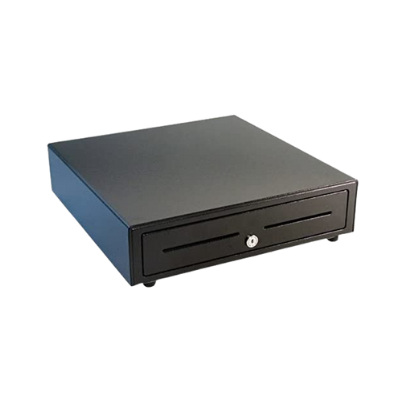 APG Vasario VB320-1-BL1616-B5 black 16-inch printer-driven cash drawer