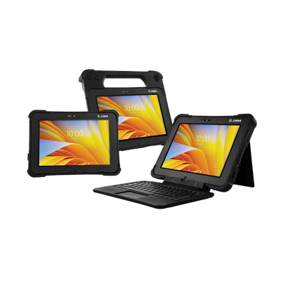 Zebra, L10 Series Rugged Tablet, WWAN with GPS, 4GB RAM, 64GB EMMC, Android