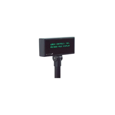 Bematech PDX3000U-BK Pole Display, 2 x 20 Line, USB, Universal Command Set, 5 mm, Black