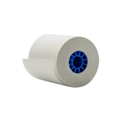 Thermal Receipt Paper, 25 Rolls/Case, 80MM Width, 230 FT Length, Blue Core, NCNR