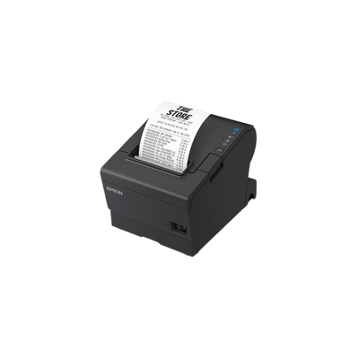 Epson, TM-T88VII, OmniLink Thermal Receipt Printer, Ethernet, USB, Black