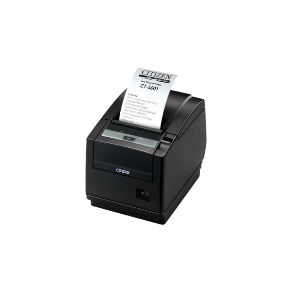 Thermal POS, CT-S600 Type II, Top Exit, iOS & Android BT, & USB, BK