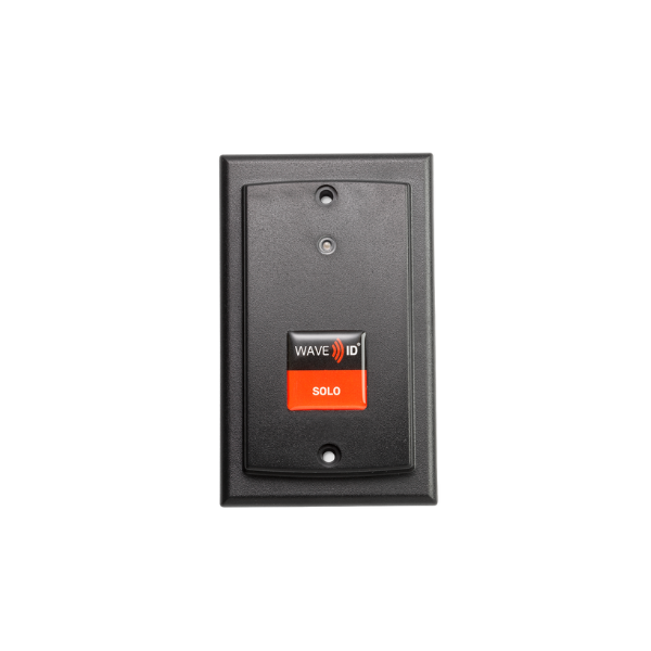 rfideas WAVE ID Plus w/ iCLASS ID Surface Mount Black EtherNet/IP PoE Reader RDR-800W1AKB-P (RDR-800W1AKB-P)