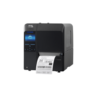 Sato, Cl4NX Plus, 203DPI 4.1" Thermal Transfer Printer, LAN/USB/Ser, With Cutter