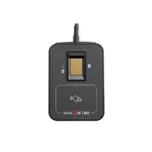 WAVE ID BIO, SDK Badge and Fingerprint Combo Black USB Reader, RDF-30542AKU