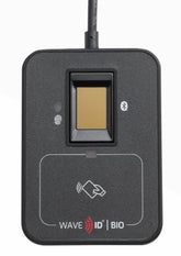 Wave Id Bio SDK Badge & Fingerprint Combo Black USB Reader